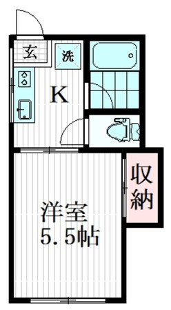 アーバン東伏見の物件間取画像